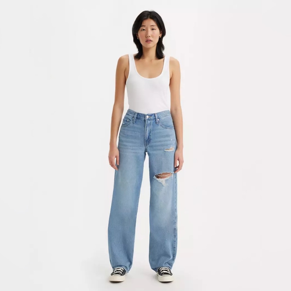 LEVI’S • Baggy Dad Jeans W25 L30